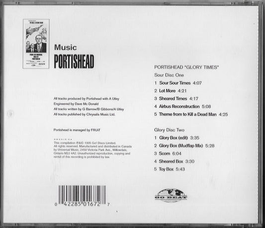 PORTISHEAD - Glory Times
