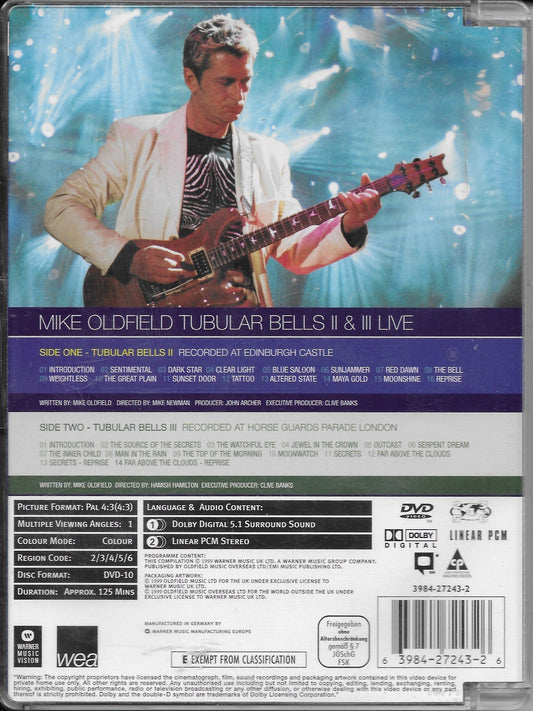 MIKE OLDFIELD - Tubular Bells II & III Live
