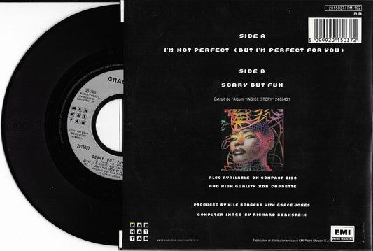 GRACE JONES - I'm Not Perfect (But I'm Perfect For You)