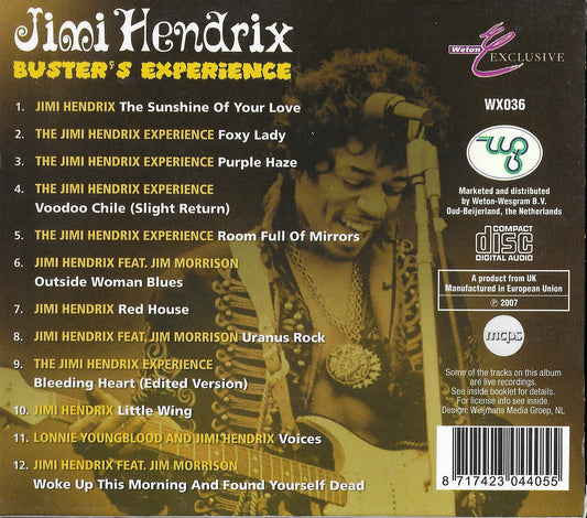 JIMI HENDRIX - Buster's Experience