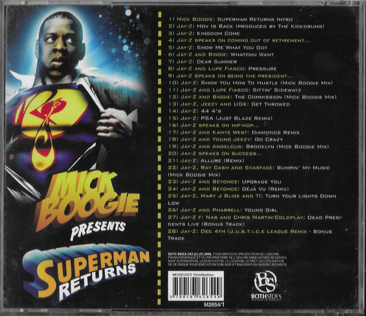 MICK BOOGIE Presents JAY-Z - Superman Returns ...Hov Is Back