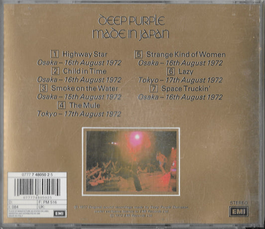 DEEP PURPLE - Made In Japan