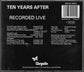 TEN YEARS AFTER - Recorded Live