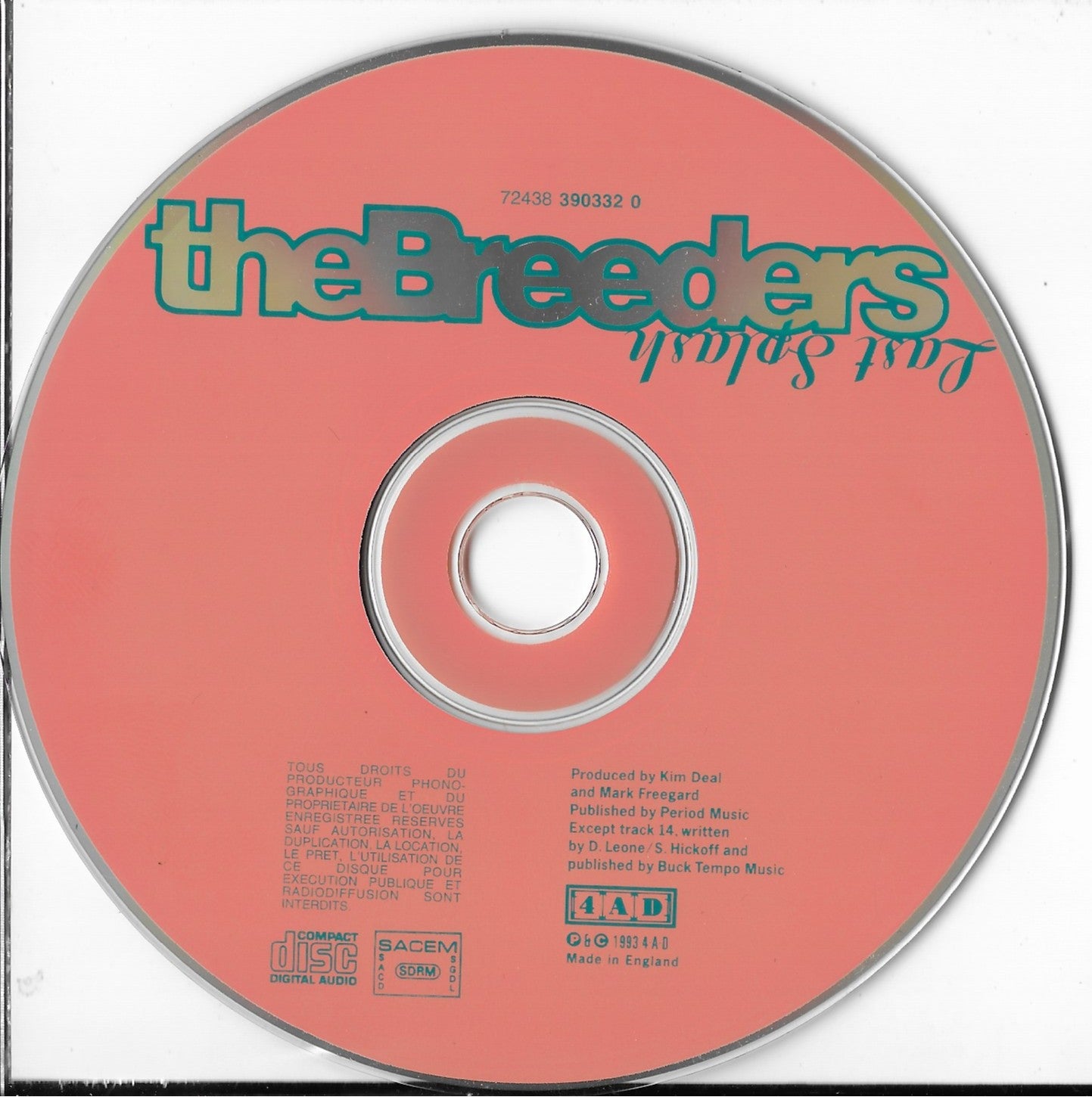 THE BREEDERS -  Last Splash