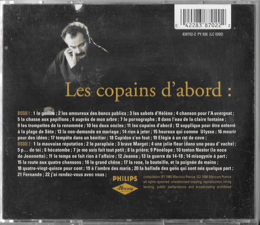 GEORGES BRASSENS - Les Copains D'Abord