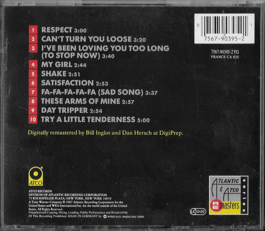 OTIS REDDING - Live In Europe