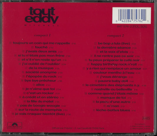 EDDY MITCHELL - Tout Eddy (Best Of)