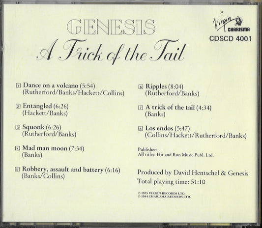GENESIS - A Trick Of The Tail