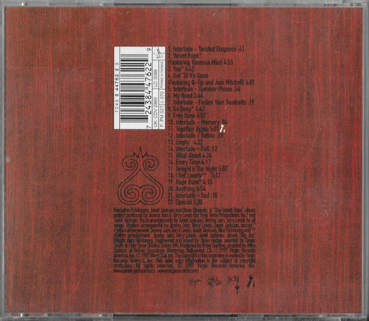 JANET JACKSON - The Velvet Rope