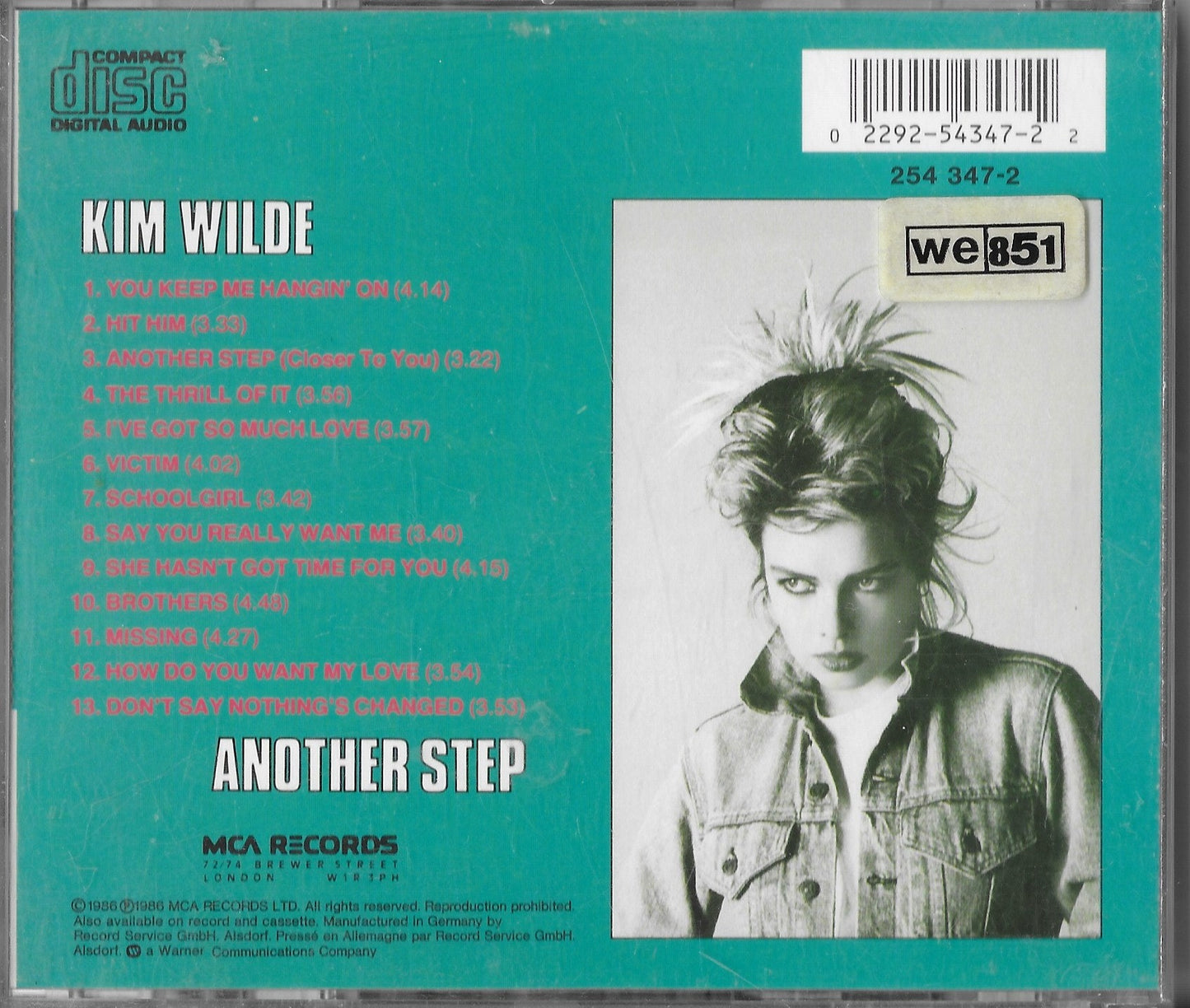 KIM WILDE - Another Step