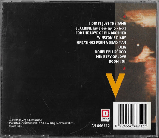 EURYTHMICS - 1984 (For The Love Of Big Brother)