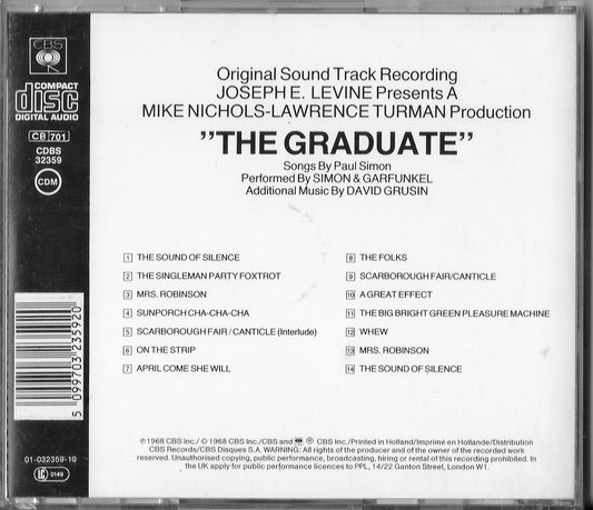 SIMON & GARFUNKEL - The Graduate (Original Sound Track Recording)