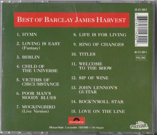 BARCLAY JAMES HARVEST - Best Of Barclay James Harvest