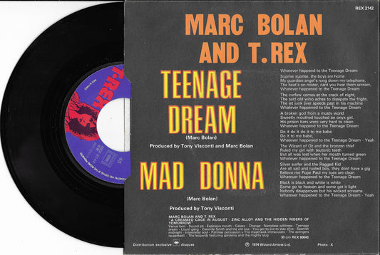 MARC BOLAN AND T. REX - Teenage Dream
