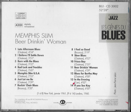 MEMPHIS SLIM - Beer Drinkin' Woman