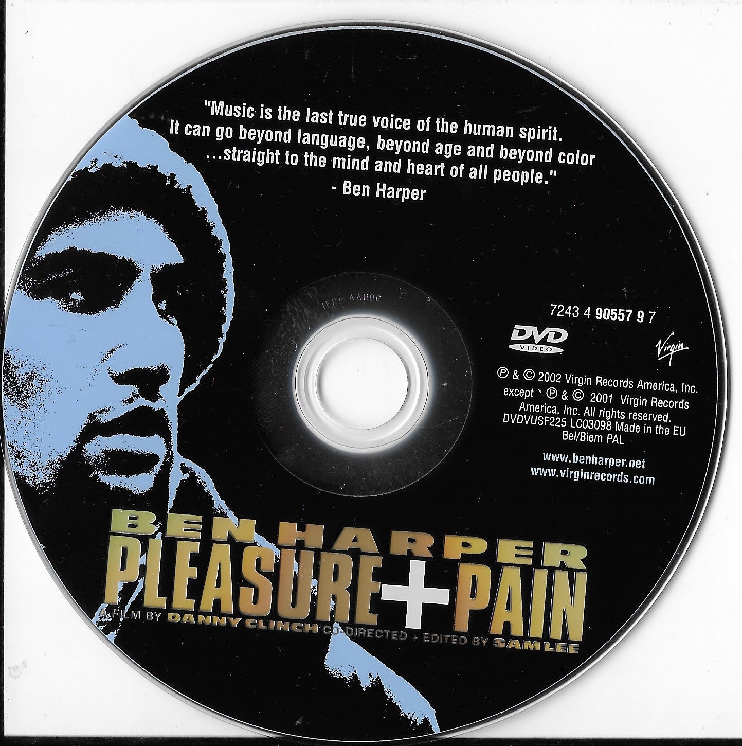 BEN HARPER - Pleasure + Pain