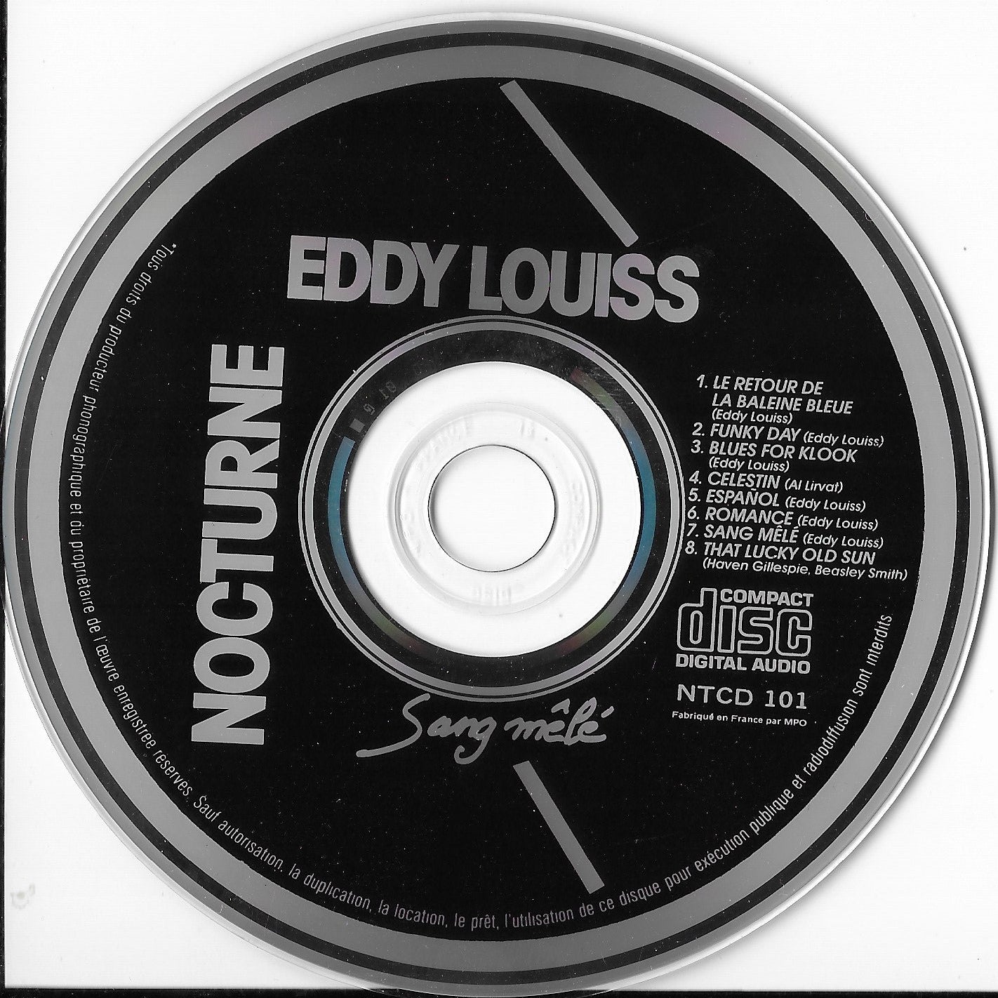 EDDY LOUISS - Sang Mêlé