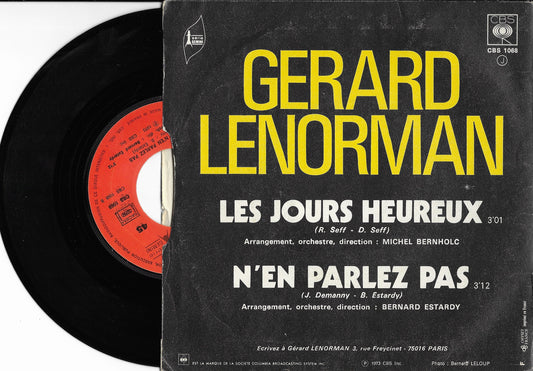 GERARD LENORMAND - Les Jours Heureux / N'en Parlez Pas