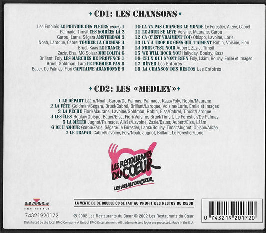 LES ENFOIRES - 2002 - Tous Dans Le Même Bateau