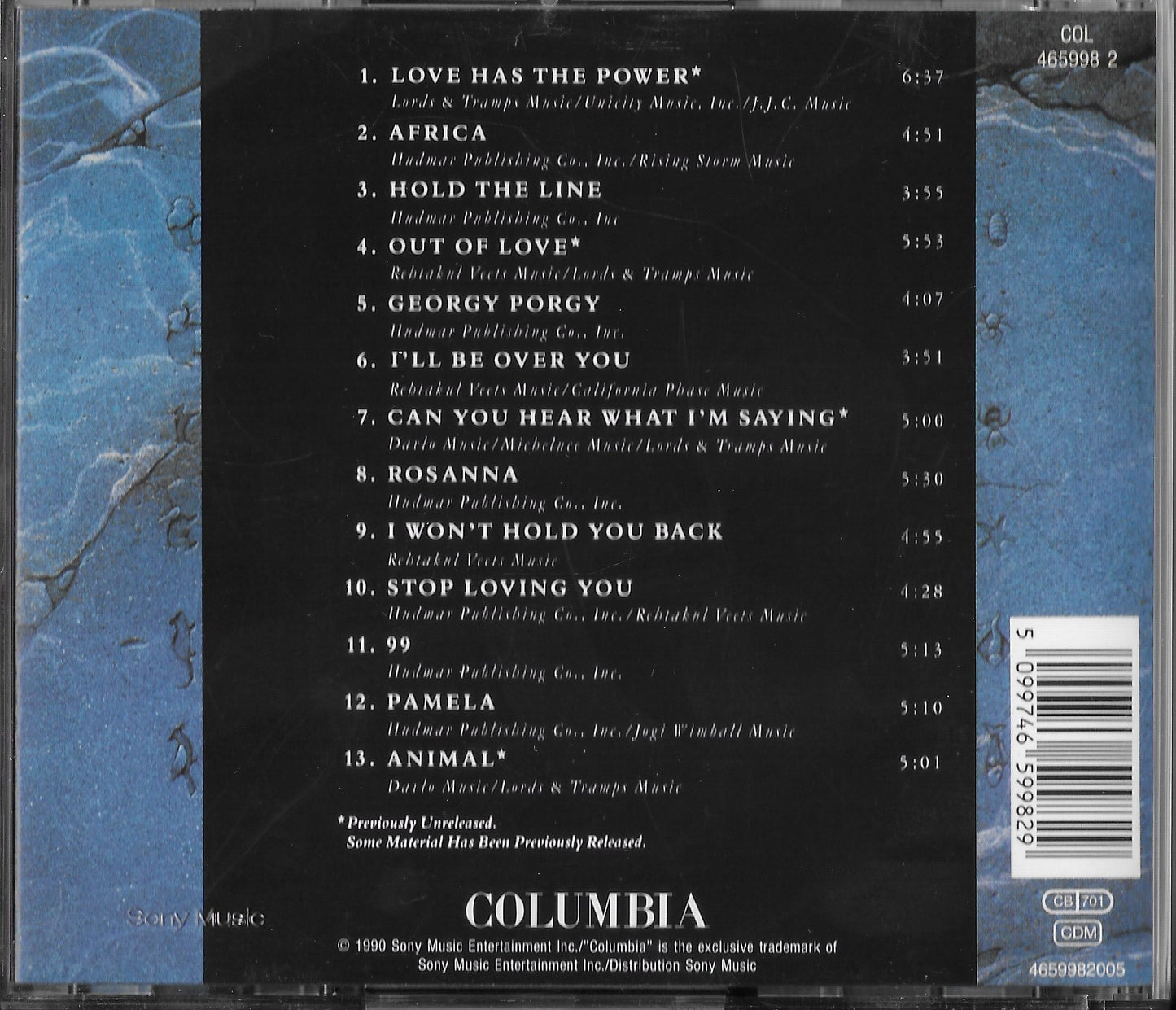 TOTO - Past To Present 1977-1990