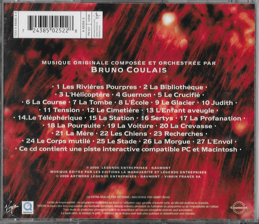 BRUNO COULAIS - Les Rivières Pourpres (Bande Originale Du Film)