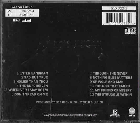 METALLICA - Metallica