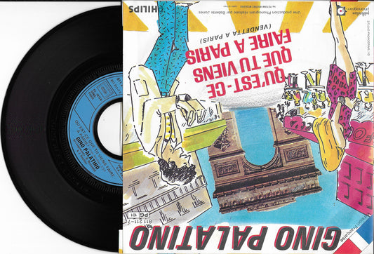 GINO PALATINO - Vendetta A Parigi (Qu'est-ce Que Tu Viens Faire A Paris)