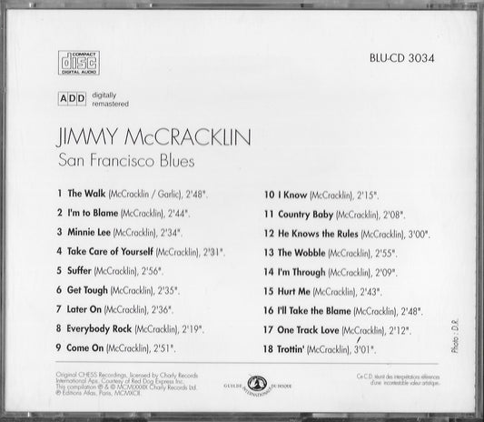 JIMMY McCRACKLIN - San Francisco Blues