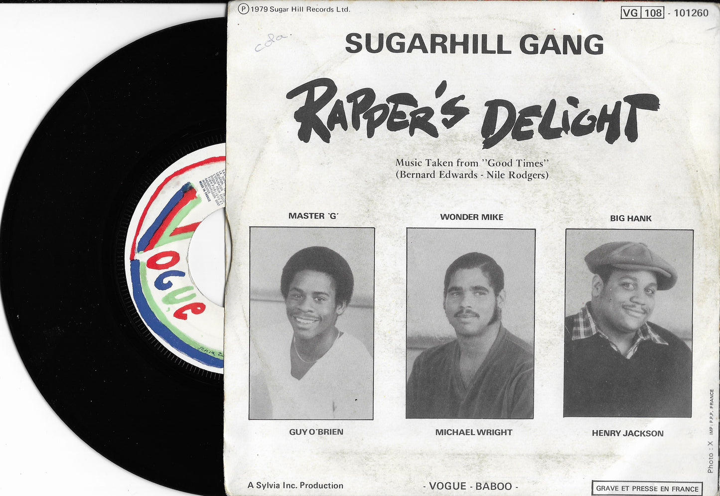 SUGARHILL GANG - Rapper's Delight