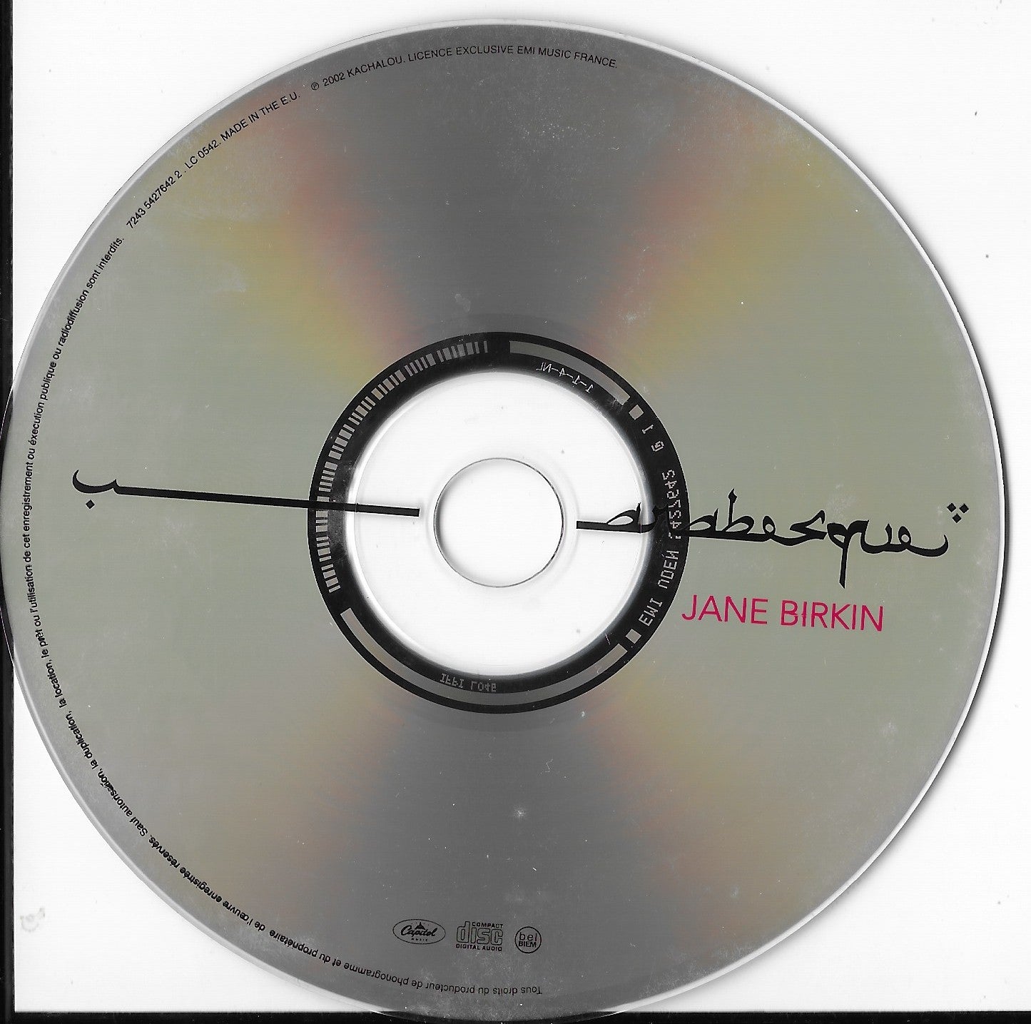 JANE BIRKIN - Arabesque