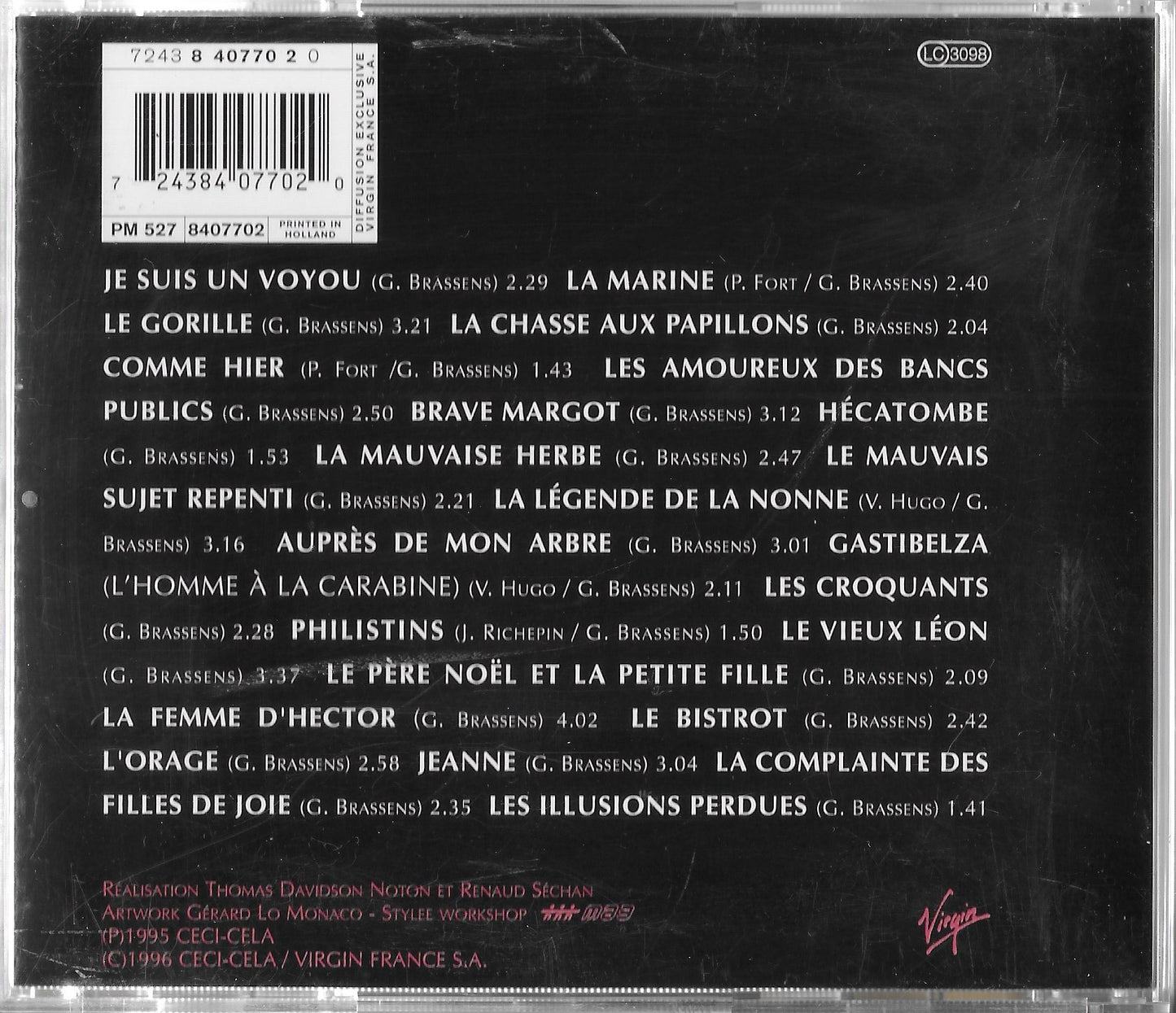 RENAUD - Renaud Chante Brassens