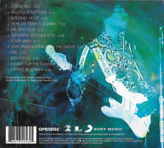 JIMI HENDRIX - Valleys Of Neptune (digipack)