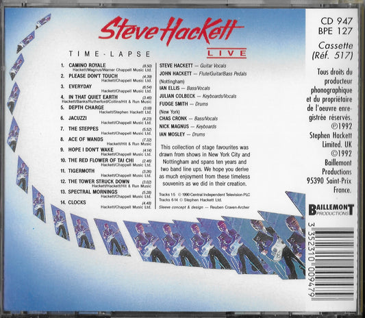 STEVE HACKETT - Time Lapse (Live)