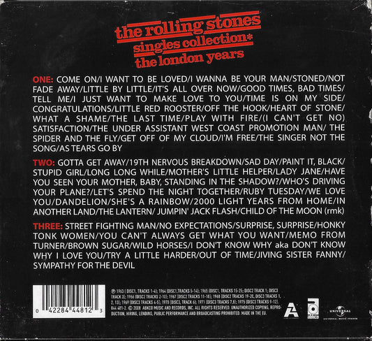 THE ROLLING STONES - Singles Collection* (The London Years) (Coffret 3 CD)
