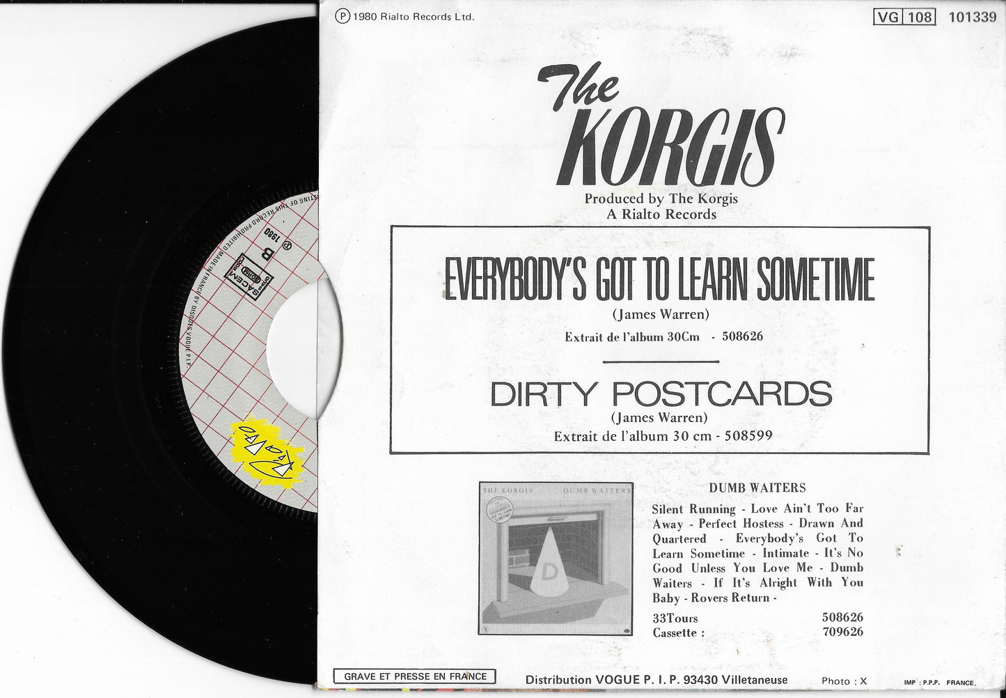 THE KORGIS - Everybody's Got To Learn Sometime
