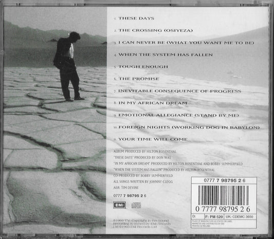 JOHNNY CLEGG & SAVUKA - Heat, Dust & Dreams