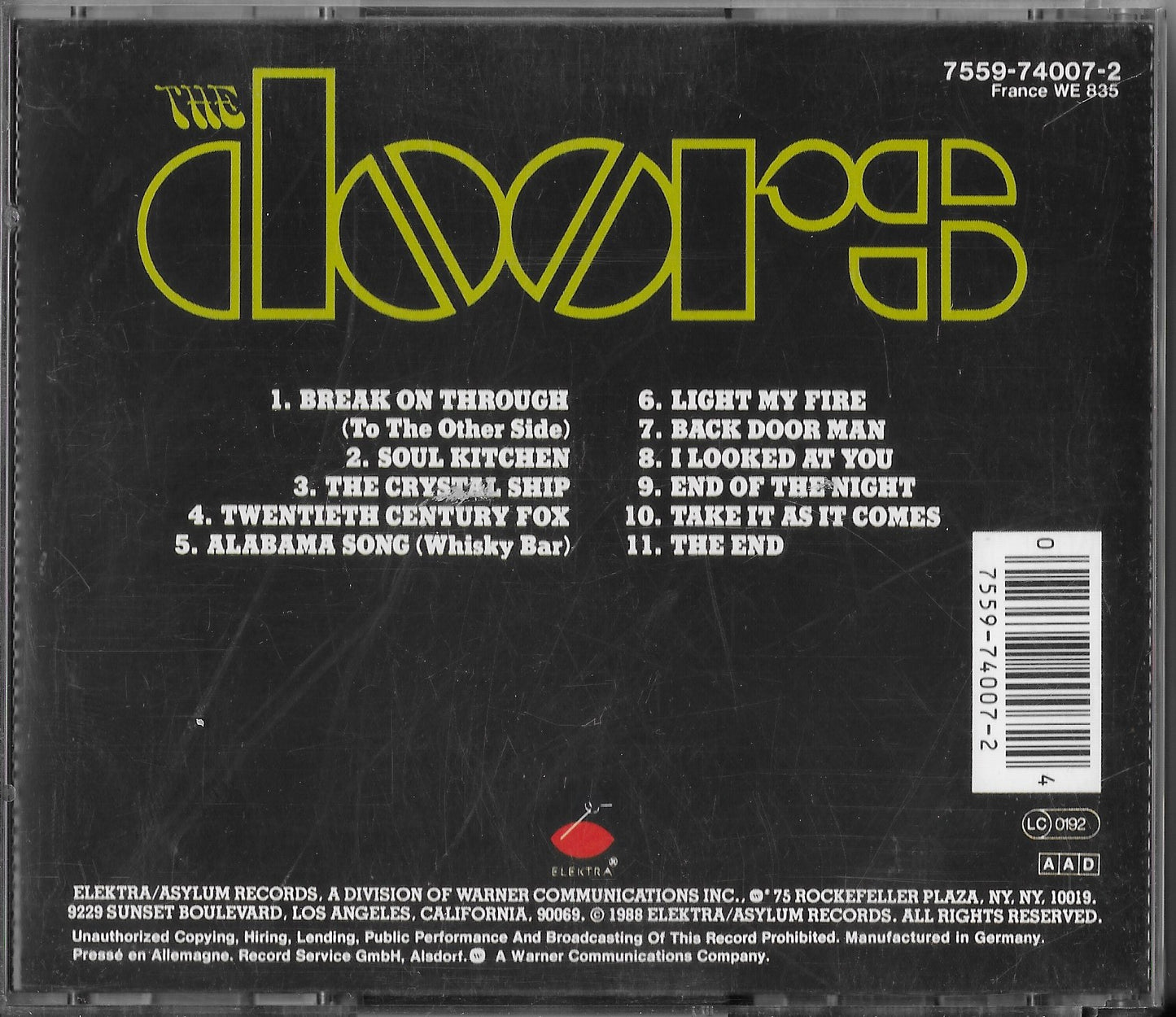 THE DOORS - The Doors
