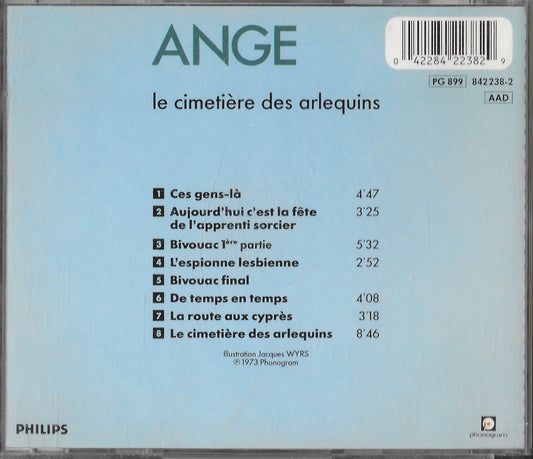 ANGE - Le Cimetière Des Arlequins