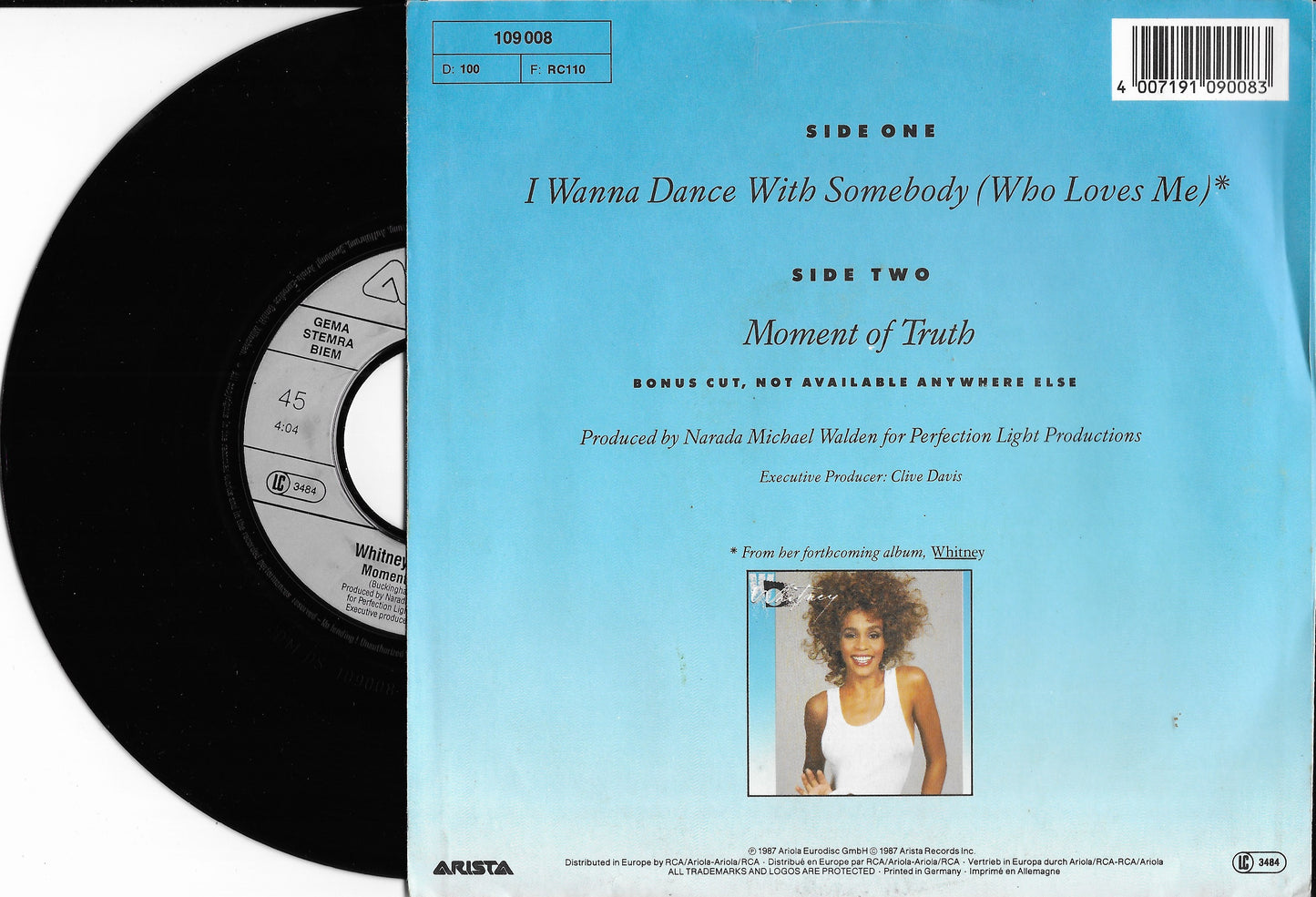 WHITNEY HOUSTON - I Wanna Dance With Somebody (Who Loves Me)