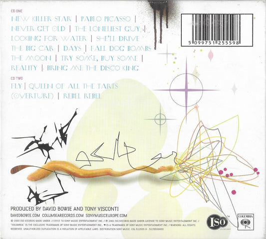 DAVID BOWIE - Reality (digipack)