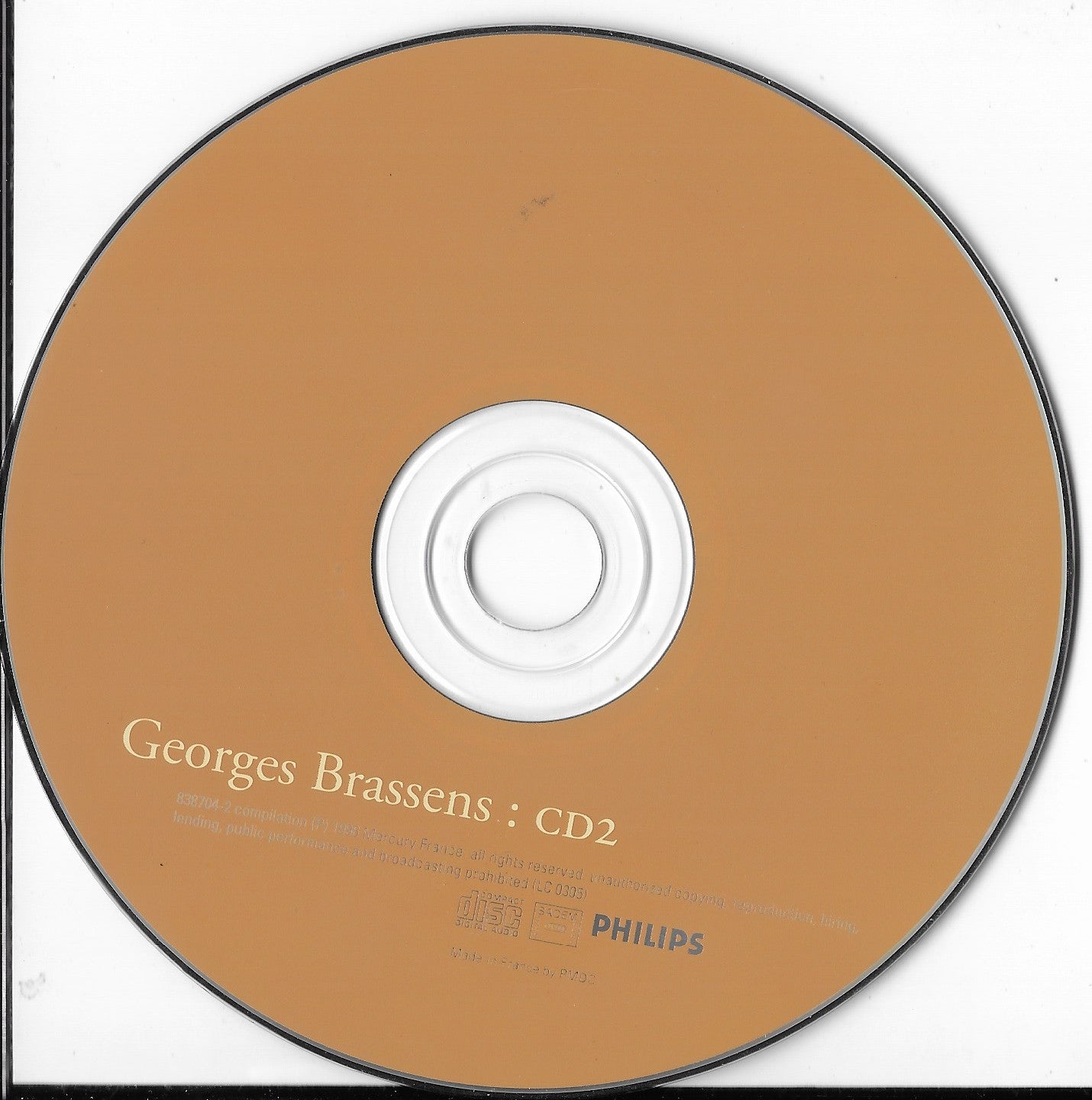 GEORGES BRASSENS -  Les Copains D'Abord