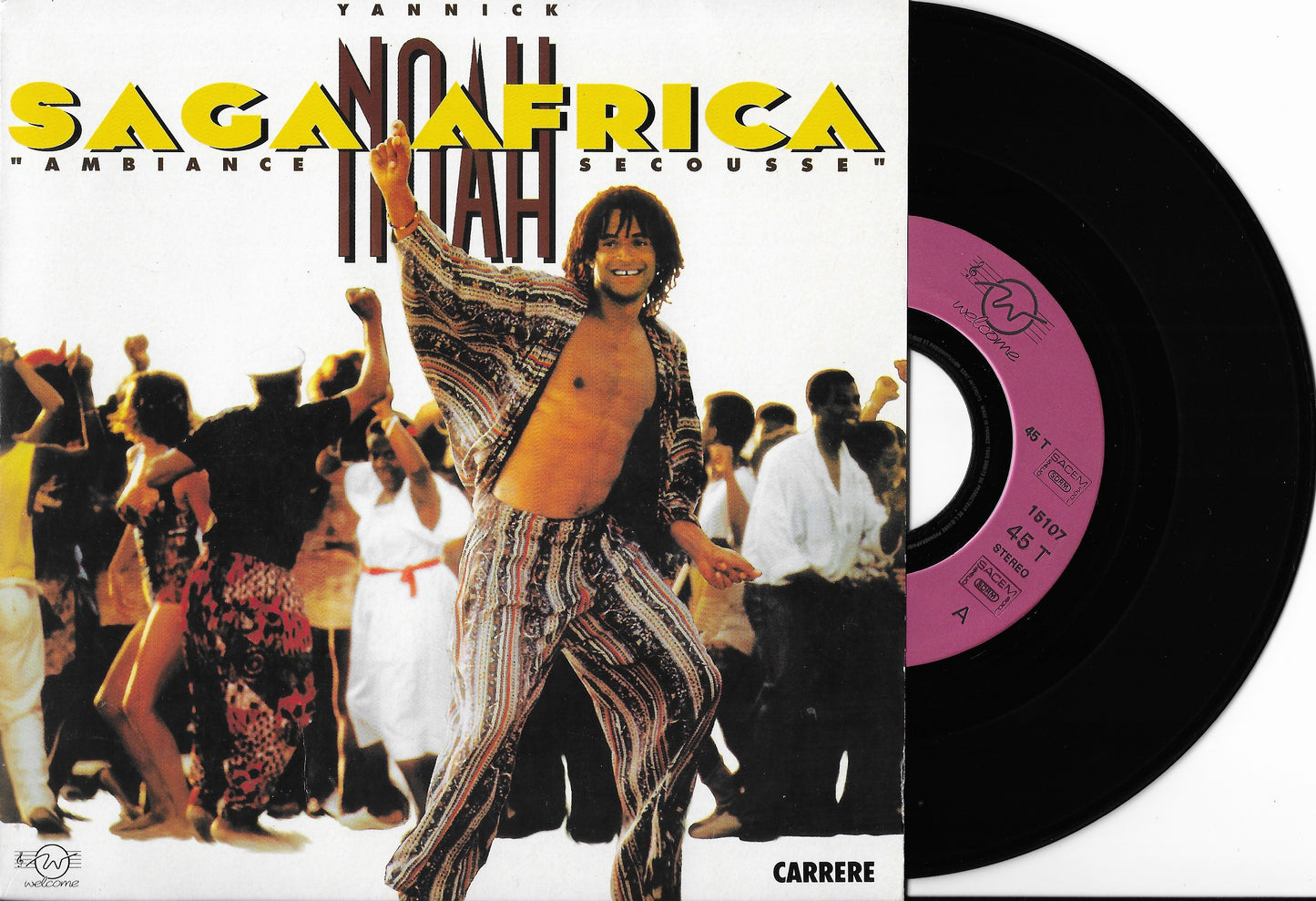 YANNICK NOAH - Saga Africa "Ambiance Secousse"