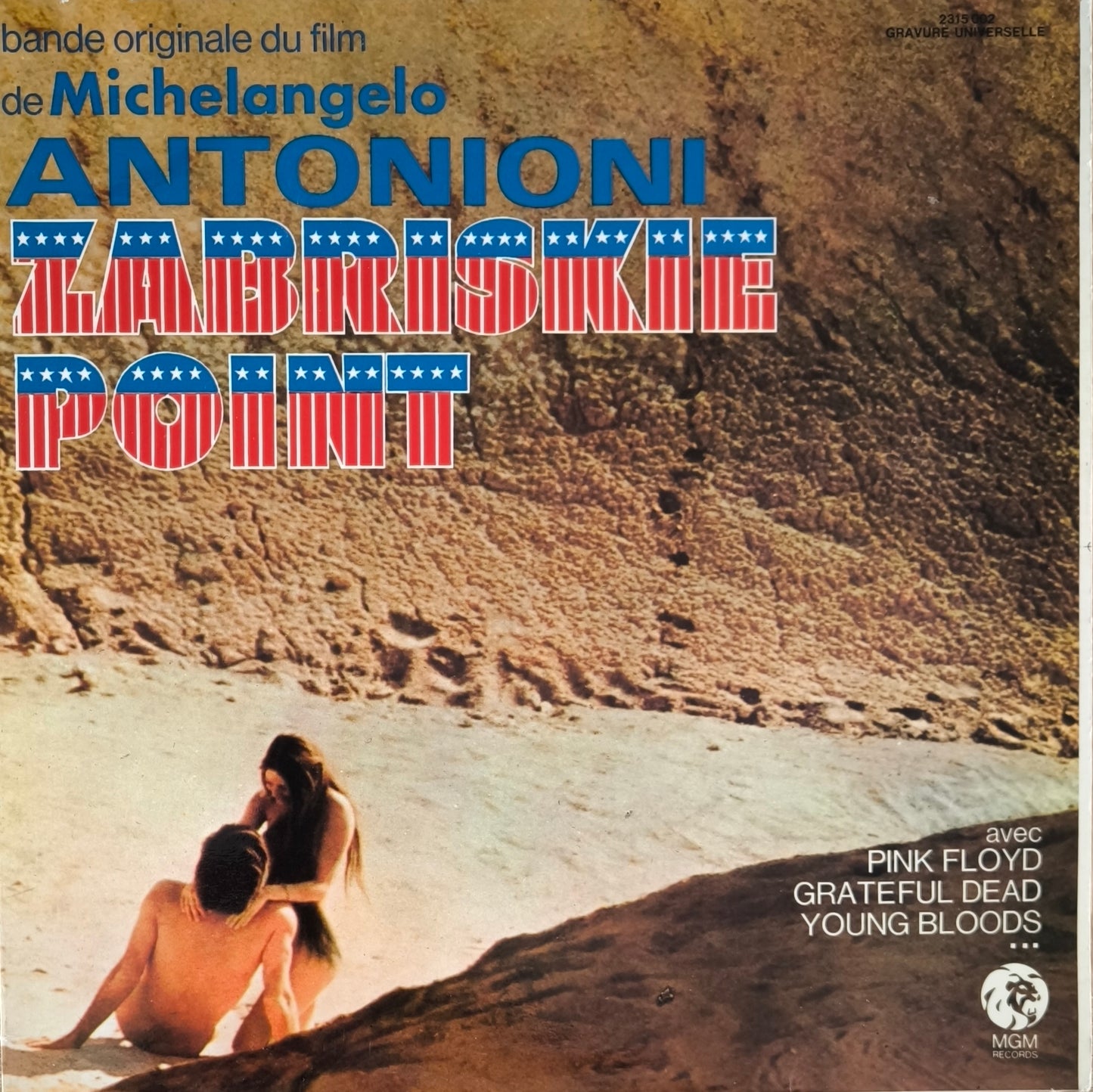 ZABRISKIE POINT - Bande Originale Du Film De Michelangelo Antonioni