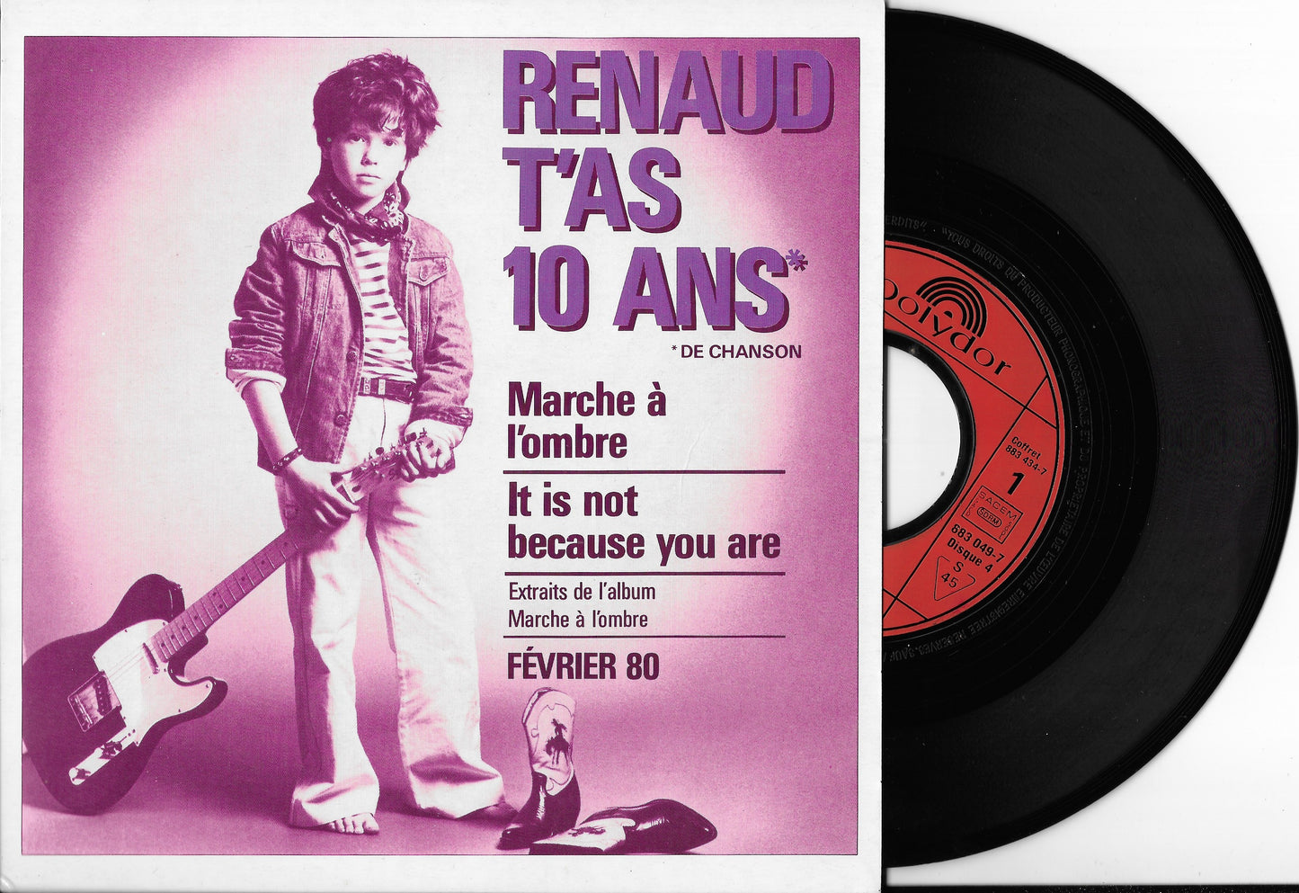 RENAUD - T'as 10 Ans* (*De Chanson) (Coffret 6 vinyles)