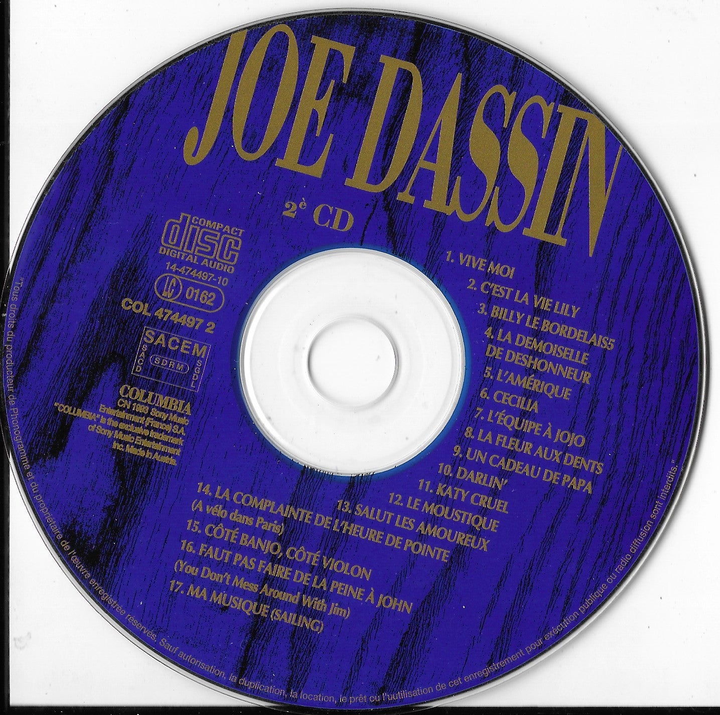JOE DASSIN - Joe Dassin (Compilation 3 CD)