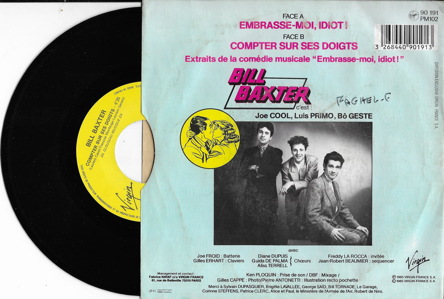 BILL BAXTER - Embrasse Moi Idiot!