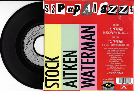 STOCK, AITKEN & WATERMAN - S.S. Paparazzi