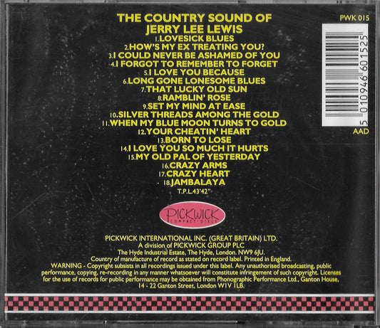 JERRY LEE LEWIS - The Country Sound Of Jerry Lee Lewis