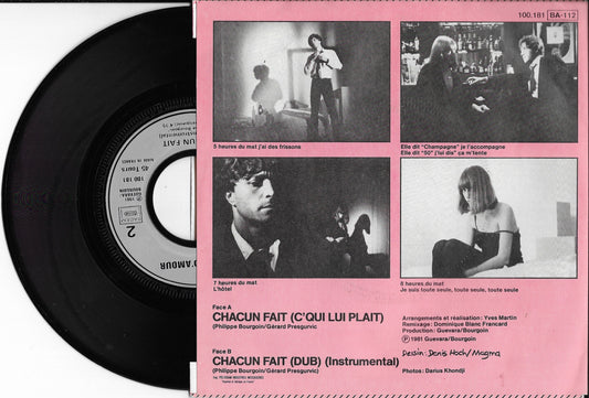 CHAGRIN D'AMOUR - Chacun Fait (C'qui Lui Plait)