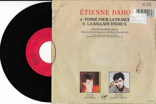 ETIENNE DAHO - Tombé Pour La France